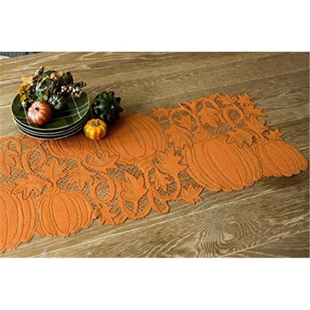 Gb Gifts 14 x 36 in. Pumpkin Vine Table Runner GB732306